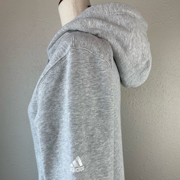NWT Adidas Gray Hoodie Size XS - Picture 4 of 7